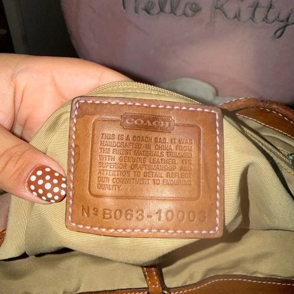 Coach Multicolor Patchwork Shoulder Bag - Picture 4 of 4